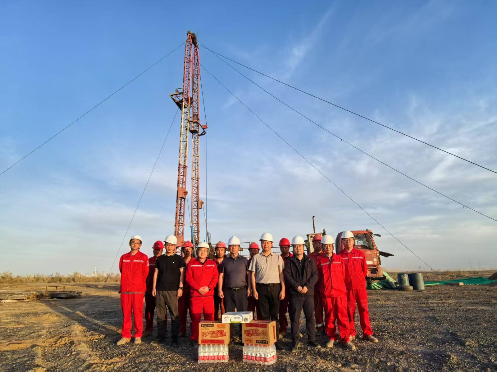 公司黨委書記、董事長付星深入公司新疆項(xiàng)目檢查指導(dǎo)工作